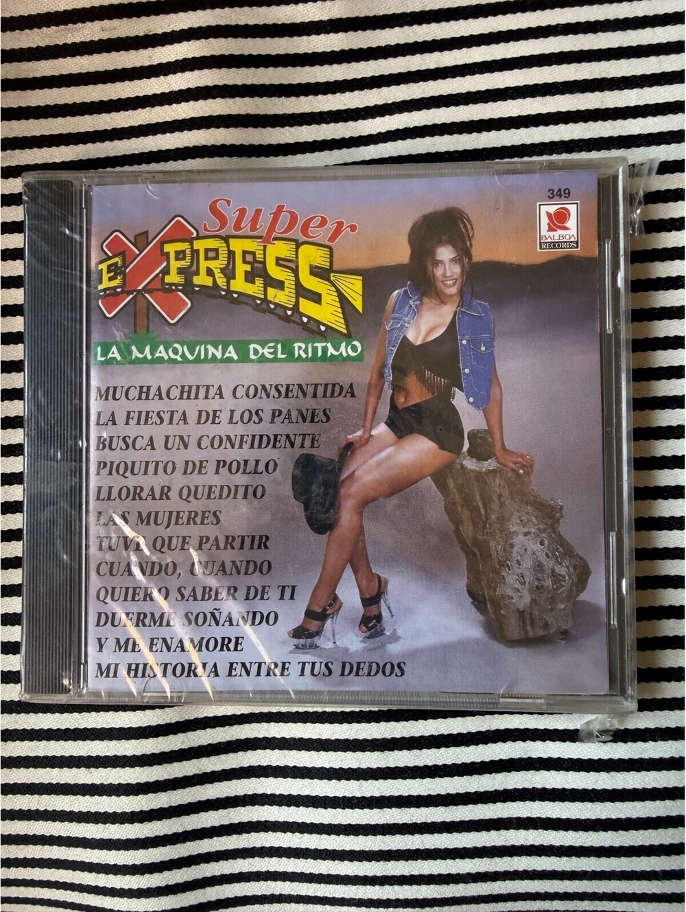 Super Express - Llorar Quedito / Muchachita Consentida CD (1998) Balboa Records